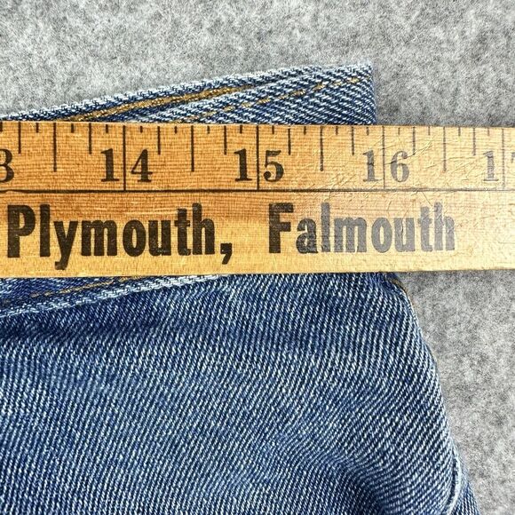 Vintage Big Mac Jeans Mens 33x30 Blue Medium Wash Straight Leg Work Wear Denim - Picture 10 of 15